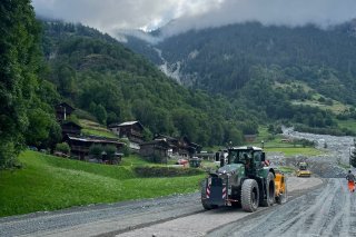Les travaux dans le Haut Val de Bagnes